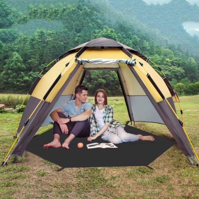 Trampoline Shade Cover, 9/10/11/12/13ft Outdoor Sun-Protection Trampolines Canopy, Awning Frameless Shade Cover, Trampolines Sunshade Accessories for Backyard Playground (13ft)