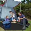 Trampoline Shade Cover, 9/10/11/12/13ft Outdoor Sun-Protection Trampolines Canopy, Awning Frameless Shade Cover, Trampolines Sunshade Accessories for Backyard Playground (13ft) view 2