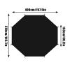 Trampoline Shade Cover, 9/10/11/12/13ft Outdoor Sun-Protection Trampolines Canopy, Awning Frameless Shade Cover, Trampolines Sunshade Accessories for Backyard Playground (13ft) view 3