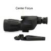 CUTPOIY 15-40x50 Zoom HD Spotting Scope with Portable Tripod Telescope Binocular with Prism Blue Coating 45 Degree Angled for Target Bird Watching Wildlife Scenery Moon Viewing view 2