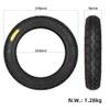 14 Inch Tubeless Tyre for Electric Vehicle, 14x2.50 Tubeless Tyre Replacement,Tire E-Bike Rubber Tyres Cycling Accessories (Tire) view 2