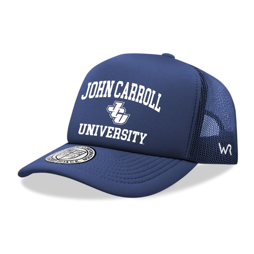 BH Fashion Company John Carroll University Blue Streaks JCU Trucker Mesh Snapback Seal Hat