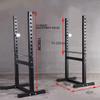 FENOKD Squat Rack Frame Type Dumbbell Stool Barbell Split Half Frame Safety Frame Double Bar Barbell Rack Bench,Multi-Function Sit-Ups Fitness view 3