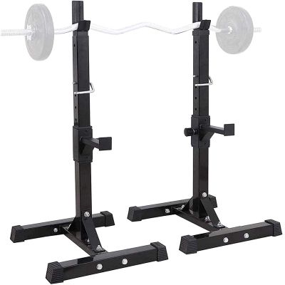 FENOKD Squat Rack,Adjustable Dumbbell Stand,Rack Gym Squat Stand,Bench Press Weight Stand,For Indoor Gym Fitness Training,Max.Load 250 Kg