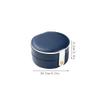 BHCCYS Upscale Double-Layer Jewelry Organizer Box Light Luxury Exquisite Jewelry Storage Box Large Capacity Portable with Mirror Durability(Blue) view 2