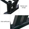 FENOKD Multifunctional Dumbbell Weights Holder, 3 Tier Barbell Storage Bracket For Indoor Home Gym Accessories, Safe And Secure Barbell Bar view 4