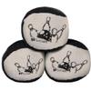 TonGass Microfiber Ultra Dry Bowling Grip Ball, Microfiber Bowling Grip Bags, Bowlings Powder Bag for Hands Use - Black & Grey view 1