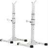 FENOKD Adjustable Rack Squat Stand, Barbell Rack Dumbbell Racks Stands, Home Gym For Weightlifting Bodybuilding And Strength Training