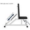 FENOKD Dumbbell Rack Weight Rack, Steel Pipe Adjustable Multifunction Folding Dumbbell Bench Suitable For Home Push-Up Strength Training Fitness Equipment (White 43X102X48.5Cm) view 3
