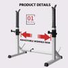 FENOKD Dumbbell Racks, Weights Rack Stand Barbell Pull Up Rack Bars Free Standing Cap Barbell Deluxe Power Rack Exercise Stand Power Rack view 2