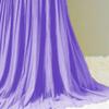 NineFit Basics Women's Chiffon Formal Dresses V Neck Wrap Flared Pleated Midi Dress Cocktail Dresses A-Line Swing Wedding Guest Dress (Medium,Purple) view 4