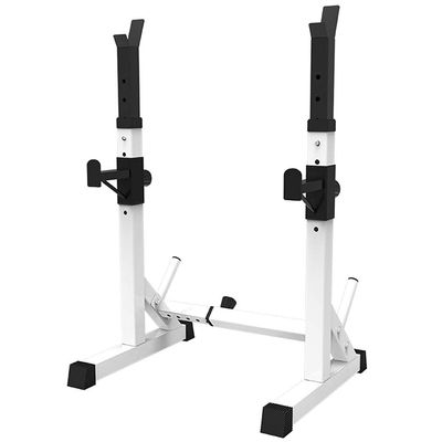 FENOKD Adjustable Squat Rack Exercise Stand, Squat Rack Stand Barbell Free Press Bench, Home Gym Dumbbell Racks Stands Adjustable