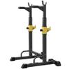 FENOKD Weight Lifting Rack Adjustable Squat Stands Fitness Tower Multi-Function Dumbbell Rack Portable Strength Training Home Gym