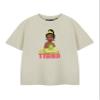 Disney Princess Tiana Girls Oatmeal Short Sleeve Graphic Tee | Kids T-Shirt with Official Merchandise Design view 1