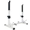 FENOKD Fitness Bench Press Equipment Home & Gym Squat Bar Rack Adjustable Barbell Rack, Adjustable Multi-Function Bodybuilding Bench Press Stand Weight Lifting Rack Gym Family view 1