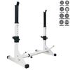 FENOKD Fitness Bench Press Equipment Home & Gym Squat Bar Rack Adjustable Barbell Rack, Adjustable Multi-Function Bodybuilding Bench Press Stand Weight Lifting Rack Gym Family view 2