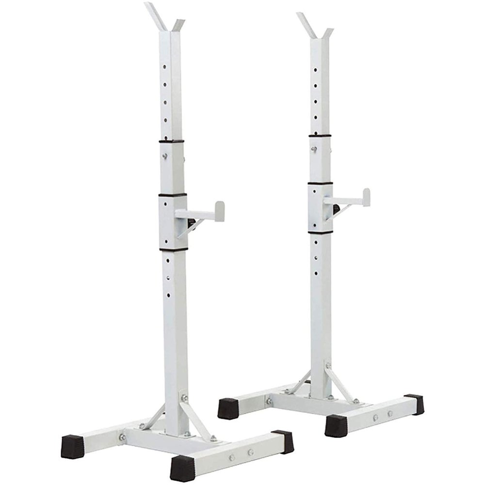 FENOKD Adjustable Dumbbell Rack,Barbell Stand Fitness Squat Rack,Height Adjustable,Home Fitness Equipment Weight Training Equipment,Max Load 300 Kg