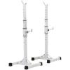FENOKD Adjustable Dumbbell Rack,Barbell Stand Fitness Squat Rack,Height Adjustable,Home Fitness Equipment Weight Training Equipment,Max Load 300 Kg view 1