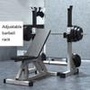 FENOKD Free-Weight Racks Squat Rack Stand - Portable Barbell Rack, Adjustable Bench Press Rack- Multi-Home Gym, Strength Training Dumbbell Racks (Grey 109 * 57 * 138Cm) view 2