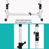 FENOKD Free-Weight Racks Squat Rack Stand - Portable Barbell Rack, Adjustable Bench Press Rack- Multi-Home Gym, Strength Training Dumbbell Racks (Grey 109 * 57 * 138Cm) view 3