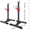 FENOKD Weight Rack With Dumbbells Adjustable Rack Squat Stand, Dumbbell Racks Stands, Barbell Rack Home Gym Strength Training Stand Fitness Barbell Rack view 2