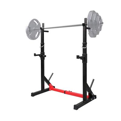 FENOKD Barbell Rack, Adjustable Squat Rack Stand Dipping Station Weight Bench Home Gym Adjustable Dumbbell Gym Equipment