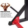 FENOKD Barbell Rack, Adjustable Squat Rack Stand Dipping Station Weight Bench Home Gym Adjustable Dumbbell Gym Equipment view 2