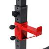 FENOKD Adjustable Squat Rack, Home Gym Bench Press Stand, Multifunction Dumbbell Holder With Weightlifting Power Training Workout Equipment, For Indooor Fitness view 4