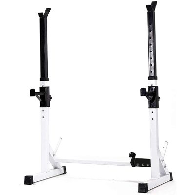 FENOKD Genral Adjustable Barbell Rack Squat Stand,Home Gym Fitness Weight Bench Squat Stand,Weight Rack Squat Rack,For Full Body Strength Training,Max Load 250Kg
