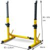 FENOKD Genral Adjustable Barbell Rack Squat Stand,Home Gym Fitness Weight Bench Squat Stand,Weight Rack Squat Rack,For Full Body Strength Training,Max Load 250Kg view 2