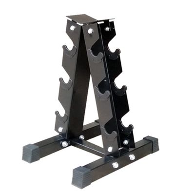 FENOKD Dumbbell Rack Weight Rack,3 Tier Solid Steel Type A Dumbbell Rack Storage Weight Tower, Home Gym Dumbbell Rack Stand, Dumbell Rack Only (Black 42.5X42X54Cm)