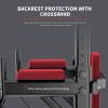 FENOKD Genral Adjustable Squat Rack,Dumbbell Racks Stands,Power Stands Barbell Adjustable Free Bench Press Weight,Home Gym Fitness,Max Load 300Kg view 4