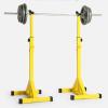 FENOKD Adjustable Rack Barbell,Multi-Function Squat Rack,Bodybuilding Bench Press Stand Weight Lifting Rack,for Indoor Home Gym Strength Training,Max Load 200 Kg (A) view 2
