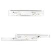 Lizusidtsy Marine Parallel Ruler Clear Scales, Mapping Points to Pull Parallel Ruler 450MM, Nautical Charts Parallel Ruler for Boat view 2