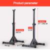 FENOKD Squat Rack,Adjustable Multifunctional Heavy Duty Squat Rack,10 Height Barbell Rack, 2 Individual Stands, Max Load 250Kg,For Home Gym view 2