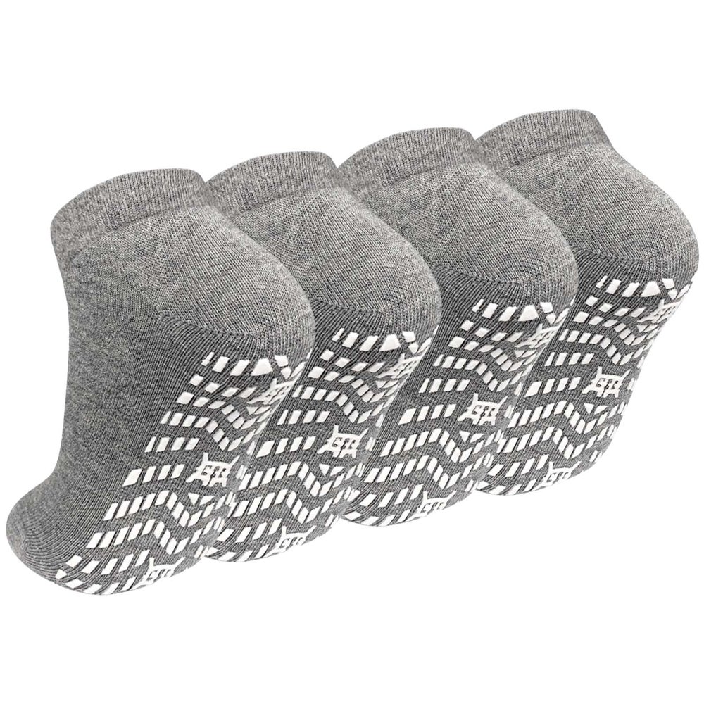 ZAKASA Non-Slip Grip Socks for Men: Grippy Socks Hospital Elderly