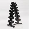 FENOKD Dumbbell Rack Weight Rack,3/6 Tier Tree Dumbbell Rack Weight Racks Dumbbell Rack Storage Dumbell Rack Only (Black 65.5X42X102Cm) view 1