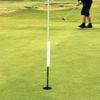 POPETPOP 4pcs Golf Flag Tubes Practical Flag Support Easy to Use and Store for Garden and Practice Putting view 3