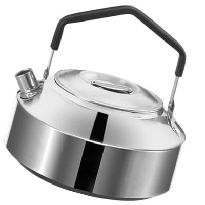 BAIZHONGJIE Portable Lightweight Outdoor Hiking Camping Picnic Water Kettle,Camping Coffee Tea Kettle,Durable Travel Kettle for Boiling Water,1L