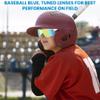 Yogo Vision Kids Sports Sunglasses Youth Lightweight Baseball UV400 Protection Sport Frame Shades for Boys Girls view 4