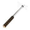DYNWAVE Retractable Pool Bridge Cue Stick with Bridge Head Acrylic Bridge Head Telescopic Snooker Pool Cue Bridge for Club Pool Table, 11.5x6.5cm Head view 1