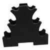 PAMINGONO Desktop Dumbbell Rack Multi-layer Dumbbell Holder for Home Gym Stable Base Design High Strength Material for Weight Storage and Exercise Equipment Organizer view 1
