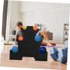 PAMINGONO Desktop Dumbbell Rack Multi-layer Dumbbell Holder for Home Gym Stable Base Design High Strength Material for Weight Storage and Exercise Equipment Organizer view 2