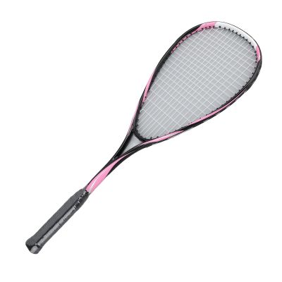 SPYMINNPOO Squash Racquet, Junior Training Squash Racket Carbon Lightweight Beginner Racket for Gym Park School (Red