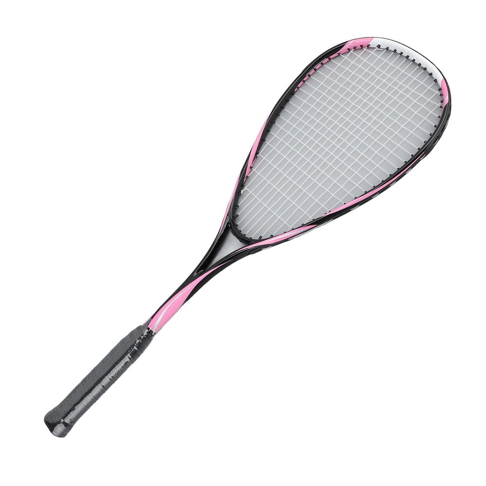 SPYMINNPOO Squash Racquet, Junior Training Squash Racket Carbon Lightweight Beginner Racket for Gym Park School (Red