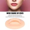 LUCKDANO 3D Silicone Lips Fake Lips for Lip Tattoo Practice Soft Real Skin Touch, Suitable for Novice Embroiderers, Showing Embroidery Skills (Light Beige) view 4