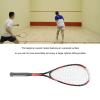 Carbon Lightweight Training Squash Racket, 350g, Oversized Head with Transparent String, Rubber Grip Handle for School, Gym, Park view 4