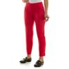 Zac & Rachel Women's Petite Pull-On Ankle Length Pants with Millennium Fabric, Lipstick Red, 4P view 2