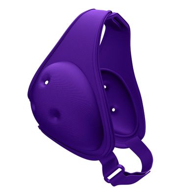 Great Call Athletics | Wrestling Headgear Earguard | Adult Soft Grappling Head Gear | Adjustable Ear Guards MMA Jiu Jitsu (Purple)
