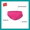Hanes Girls' Bikini Underwear, Stretch Cotton Panties for Girls, Assorted, 12-Pack view 3